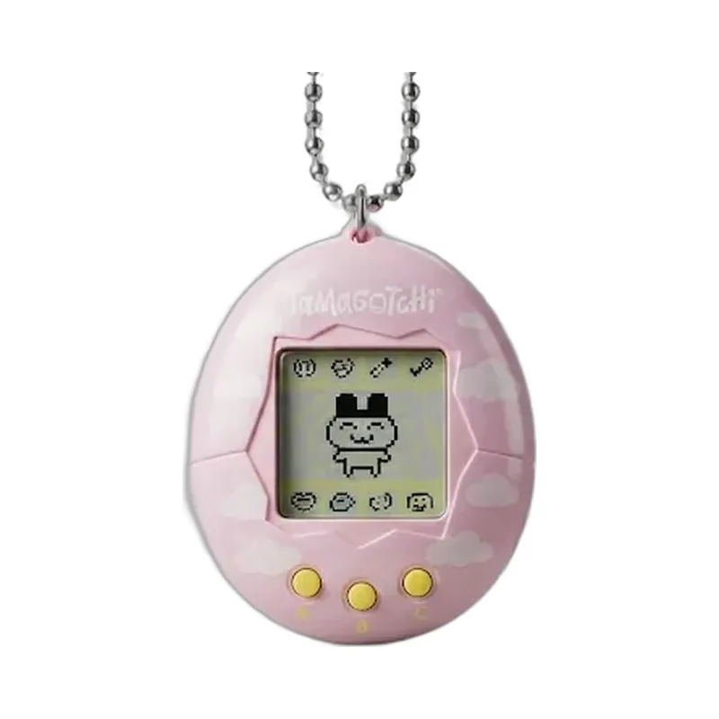 Pink Bandai Tamagotchi keychain